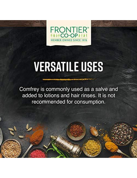 Hoja de Consuelda Orgánica Frontier Co-op 36g - No Comestible