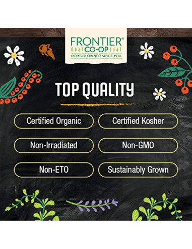 Hoja de Consuelda Orgánica Frontier Co-op 36g - No Comestible