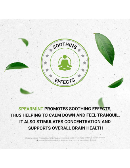 Cápsulas de Menta 1000 mg Secretos de la Tribu - 60 Unidades