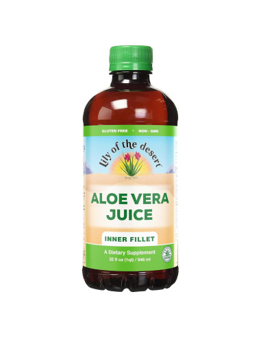 Jugo de Aloe Vera Orgánico Lirio del Desierto 946 ml - Salud Intestinal