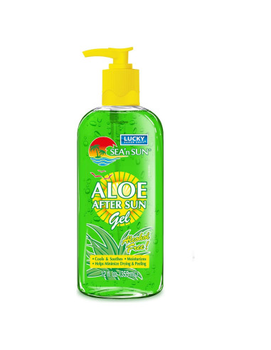 Gel After Sun Aloe Vera Suave Lucky 340g Refrescante