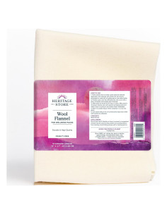 Franela de Lana HERITAGE STORE 30x68 cm Reutilizable Absorbente