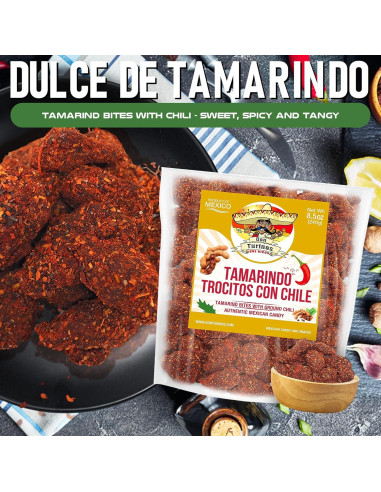 Dulce de Tamarindo con Chile Don Turinos 240g - Sabor Mexicano