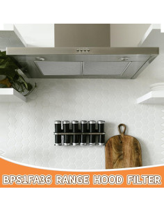 Filtro de Ventilación de Campana WZKO BPS1FA36 2 Paquete 298x438x9mm 2