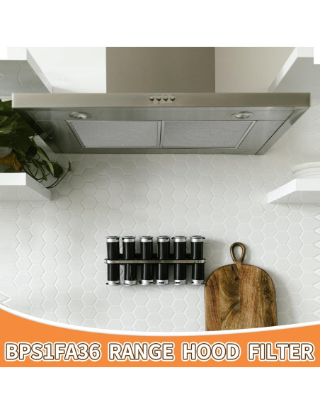 Filtro de Ventilación de Campana WZKO BPS1FA36 2 Paquete 298x438x9mm Filtro de Ventilación de Campana WZKO BPS1FA36 2 Paquete 298x438x9mm