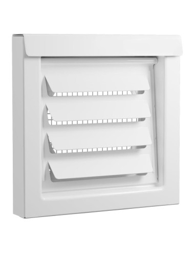 Rejilla de Ventilación de Metal Fresh Vent 10.16 cm Blanca