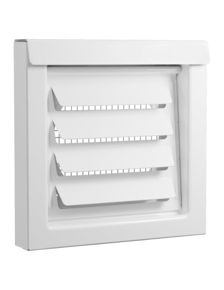 Rejilla de Ventilación de Metal Fresh Vent 10.16 cm Blanca