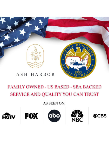 Ambientadores de Aire Ash Harbor - Té Verde Matcha - Paquete de 4