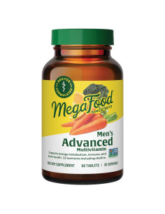MegaFood Multivitamina Avanzada Hombres 60 Tabletas - Salud Inmunológica