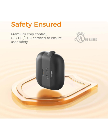 Calentador de Manos Recargable OCOOPA Heatcube 2500mAh 50C