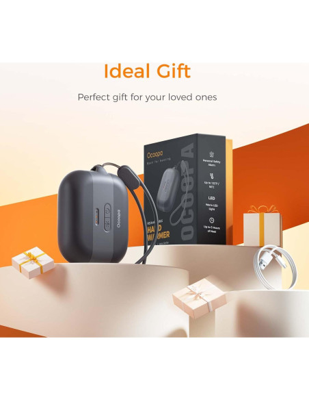 Calentador de Manos Recargable OCOOPA Heatcube 2500mAh 50C