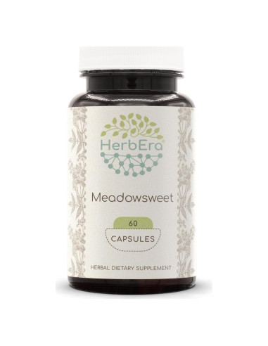 Cápsulas de Hierba Meadowsweet 400 mg - HerbEra 60 Unidades