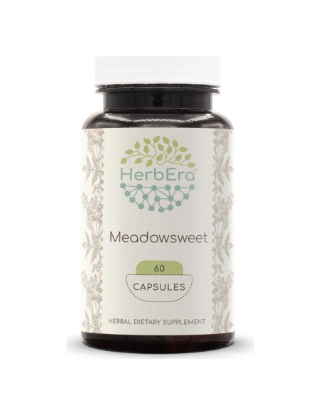 Cápsulas de Hierba Meadowsweet 400 mg - HerbEra 60 Unidades