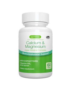 Suplemento Vegano de Calcio y Magnesio Igennus 60 Tabletas