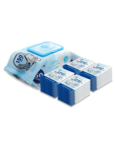 Toallitas para Máscaras CPAP Snugell Jumbo 190 Unidades Sin Fragancia