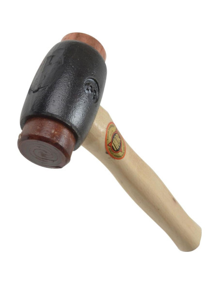 Martillo de Cobre y Cuero Thor Tamaño 1 725g Mango Madera