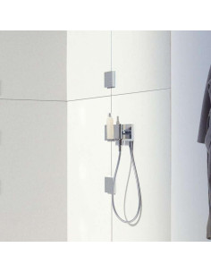 Estante de Baño AXOR Starck Cromo 4" x 4.75" Montado en Pared 2