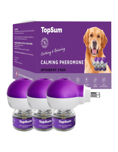 Difusor de Feromonas para Perros TopSum - 3 Paquete Morado
