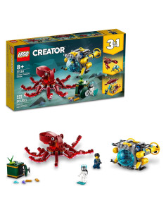 LEGO Creator 3 en 1 Misión de Tesoro Hundido 31130