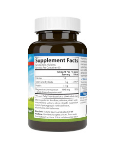 Glicinato de Magnesio Carlson 200 mg - 120 Tabletas Salud Muscular 2