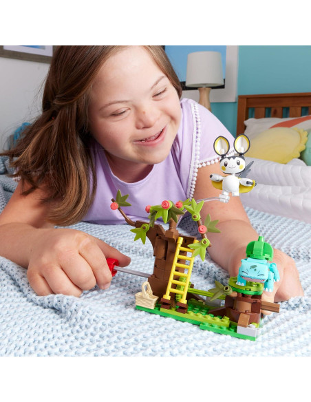 Set de Construcción Pokémon MEGA Emolga y Bulbasaur 194 Piezas