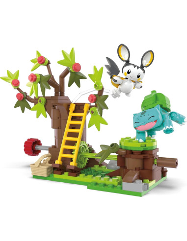 Set de Construcción Pokémon MEGA Emolga y Bulbasaur 194 Piezas