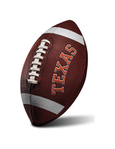 Balón de Fútbol Juvenil NCAA Franklin Sports Texas Longhorns
