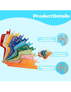 Juego de Mesa Colorido Medikaison con 10 Tableros y Canicas 2