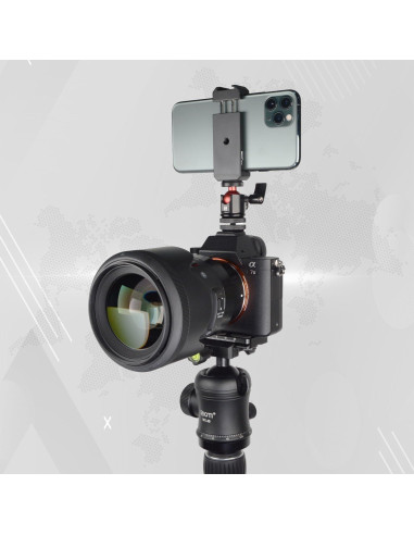 Cabezal de bola mini SIOTI ultra mini 18mm 360 rotación