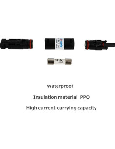 Soporte de Fusible en Línea Renogy 30A Impermeable 2