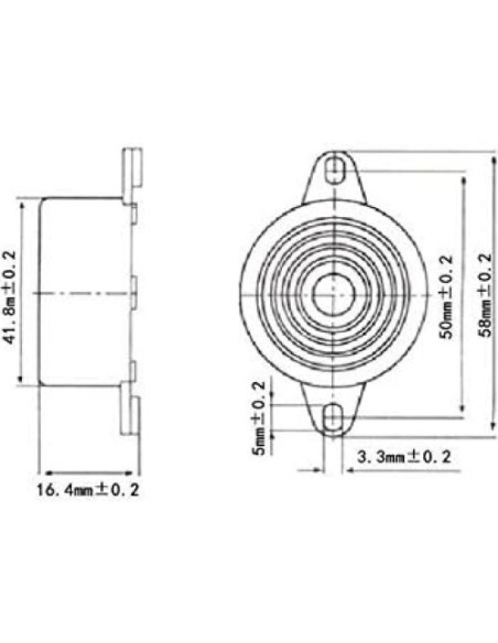 Zumbador Electrónico Alarma 100dB Qianxin CYT1117 - 6 Pcs