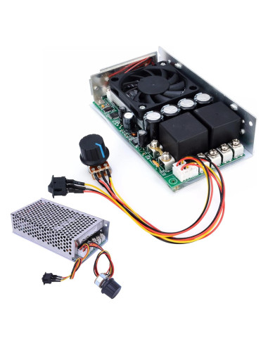 Controlador de Velocidad Motor DC PWM EVTSCAN 10-50V 100A 5000W