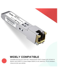 Transceptor SFP a RJ45 ipolex 1000Base-T 10 unidades 100m 2