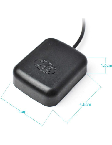 Antena GPS Activa Bingfu 3.5mm Impermeable para Vehículos