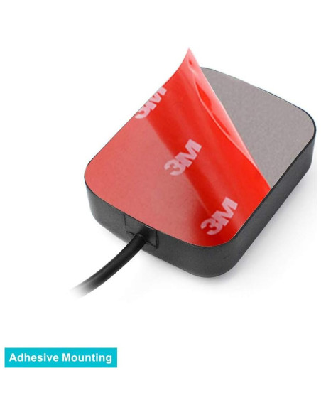 Antena GPS Activa Bingfu 3.5mm Impermeable para Vehículos