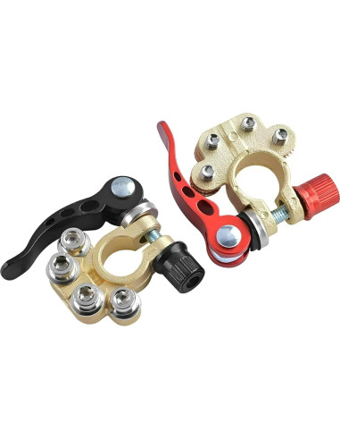 Conectores de terminal de batería JacobsParts 2 piezas 4 vías