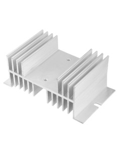 Disipador de Calor de Aluminio uxcell para Relé SSR 10A-40A