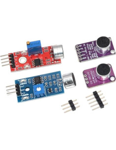 Módulo Sensor de Sonido MAX4466 MAX9814 Amplificador 2