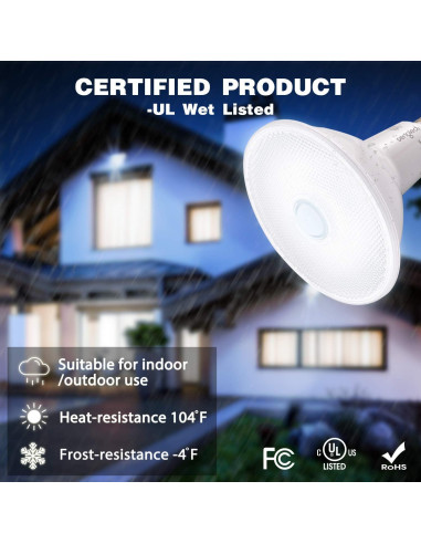 Luces de Inundación LED Sengled PAR38 5000K 1500LM Paquete de 4