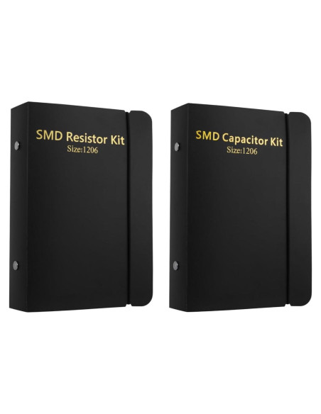 Kit de Resistencias y Capacitores SMD 1206 - 10500 Piezas Kit de Resistencias y Capacitores SMD 1206 - 10500 Piezas