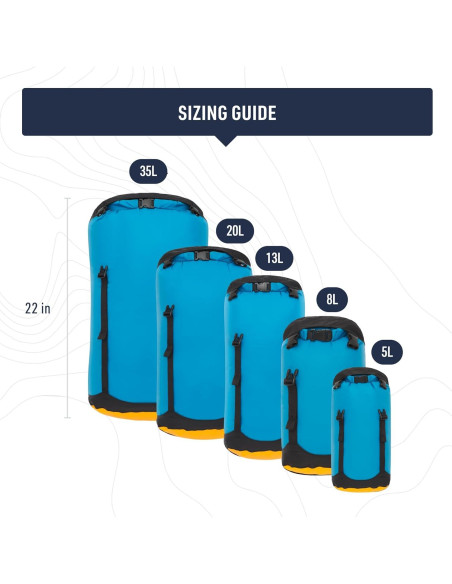 Bolsa de Compresión Seco eVac 5L Sea to Summit Impermeable
