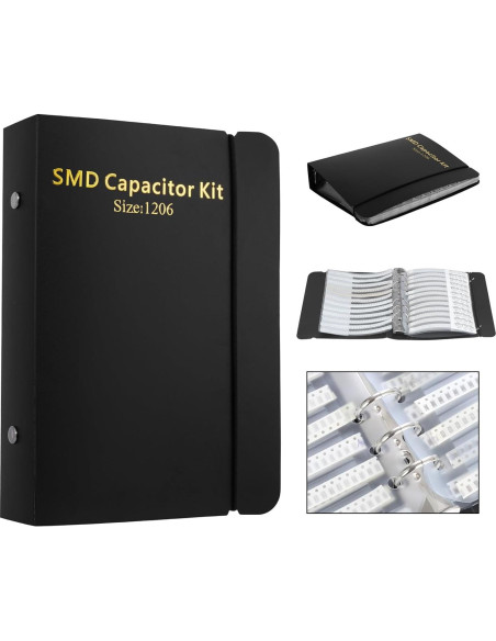 Kit de Resistencias y Capacitores SMD 1206 - 10500 Piezas Kit de Resistencias y Capacitores SMD 1206 - 10500 Piezas