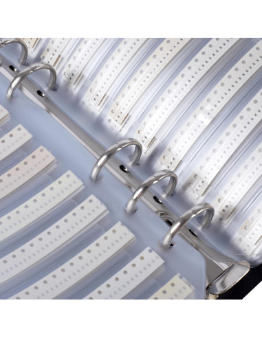 Kit de Resistencias y Capacitores SMD 1206 - 10500 Piezas