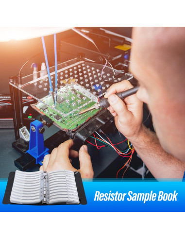 Kit de Resistencias y Capacitores SMD 1206 - 10500 Piezas