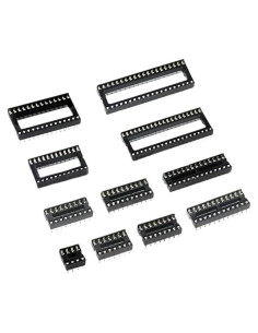 Zócalos DIP 10PCS HIRMENENTE para Componentes Electrónicos
