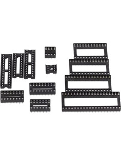 Zócalos DIP 8 Pin OIWIEAMIGIA 10PCS Adaptador Soldadura 2.54mm 2
