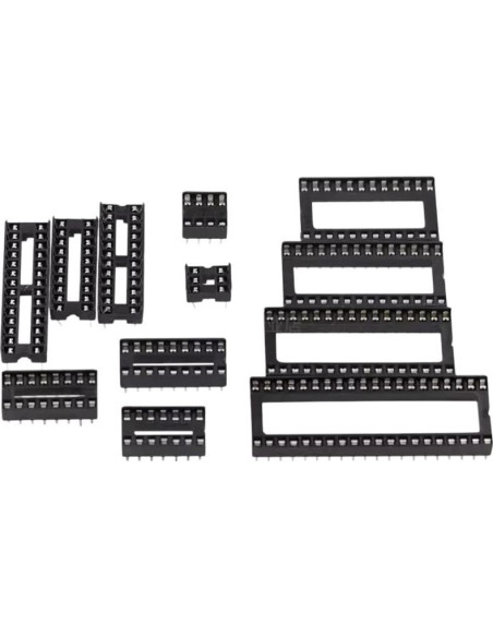Zócalos DIP 8 Pin OIWIEAMIGIA 10PCS Adaptador Soldadura 2.54mm
