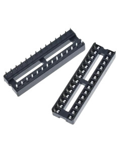 Zócalos DIP OIWIEAMIGIA 10 Pcs para Componentes Electrónicos