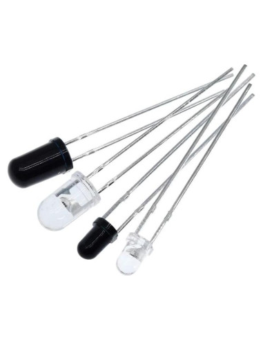 10 Pares LEDs Infrarrojos 940nm Emisores y Receptores NGIAANBOA