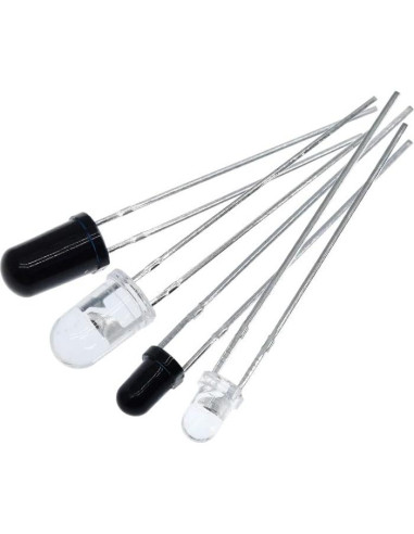 10 Pares LEDs Infrarrojos 940nm Emisores y Receptores NGIAANBOA